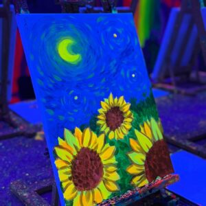 Pintar Cuadro Neón