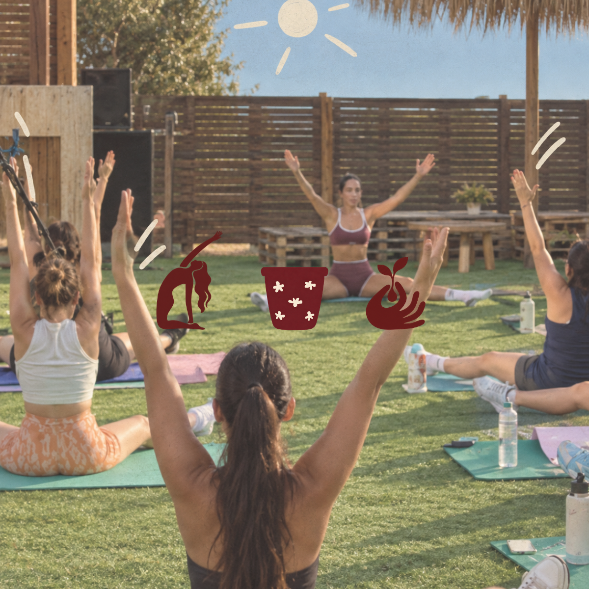 Pilates · Meditación · Brunch · Maceta 3D · Planta una semilla en Valencia - taller creativo The Art Wine House